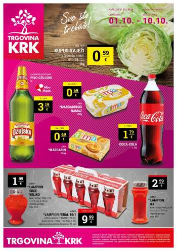 Trgovina KRK katalog - 01.10.2024. - 10.10.2024.