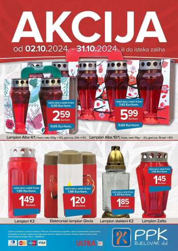 PPK Bjelovar katalog - 02.10.2024. - 31.10.2024.