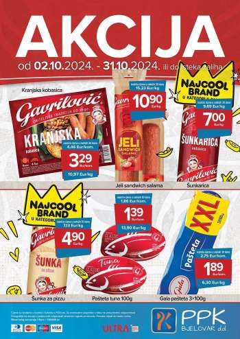 PPK Bjelovar katalog - 02.10.2024. - 31.10.2024.