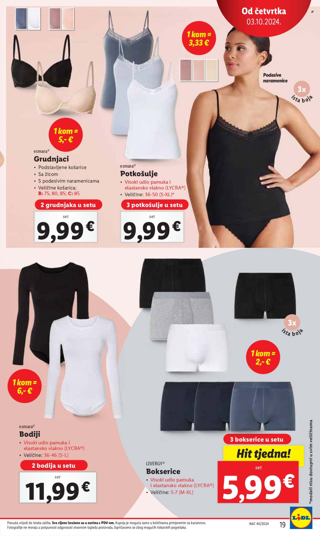 Lidl katalog - 03.10.2024. - 06.10.2024. Stranica 19