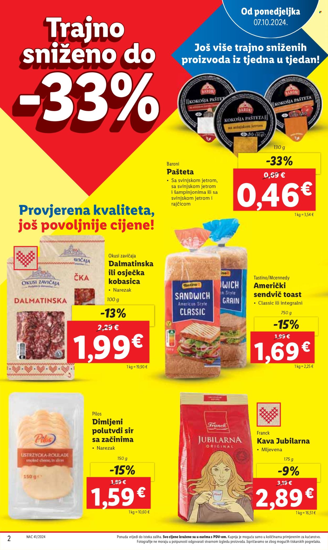 Lidl katalog - 07.10.2024. - 13.10.2024. Stranica 2