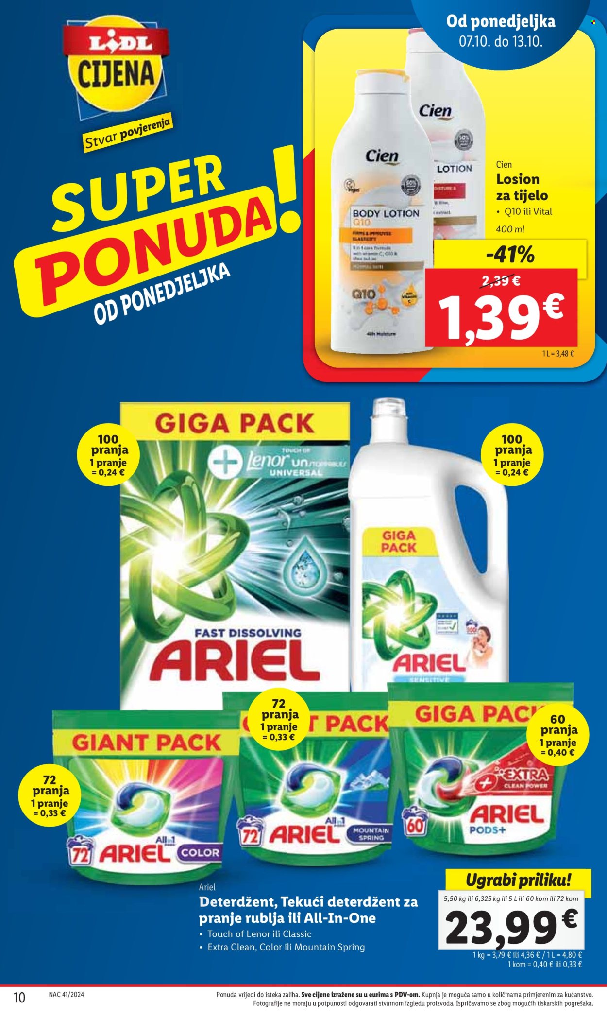 Lidl katalog - 07.10.2024. - 13.10.2024. Stranica 10