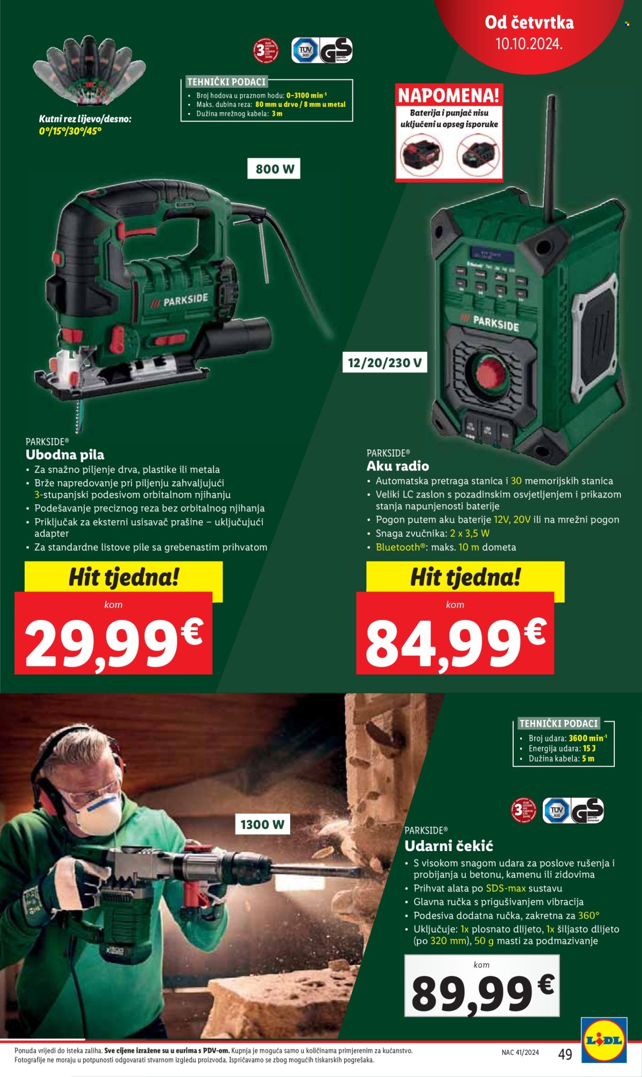 Lidl katalog - 07.10.2024. - 13.10.2024. Stranica 49