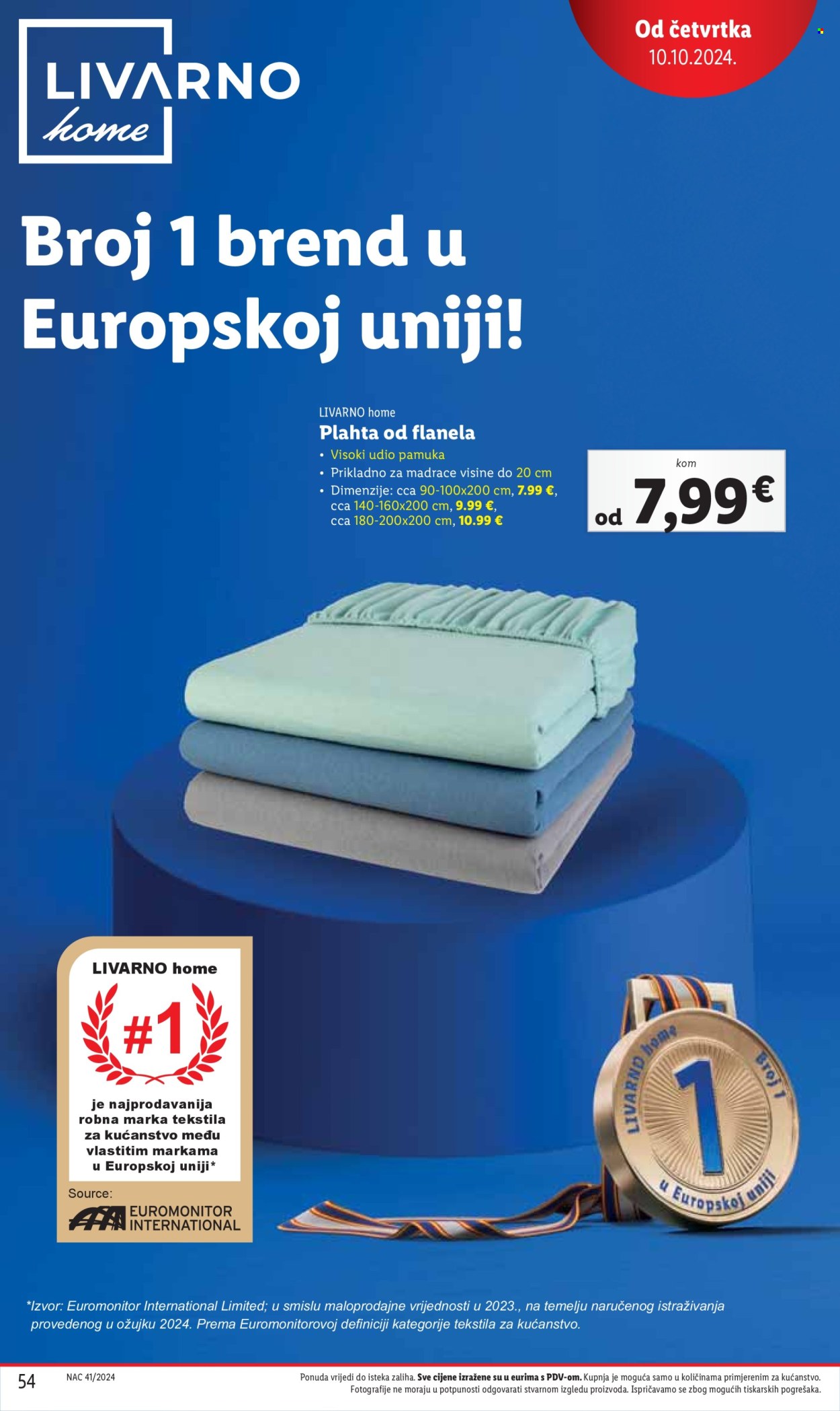 Lidl katalog - 07.10.2024. - 13.10.2024. Stranica 54