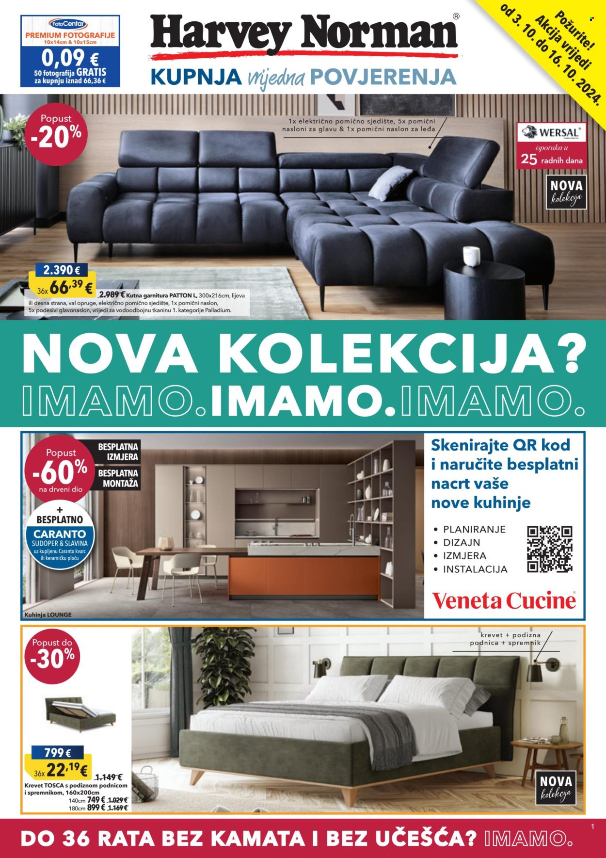 Harvey Norman katalog - 03.10.2024. - 16.10.2024. Stranica 1