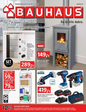 Bauhaus katalog - 03.10.2024. - 30.10.2024.