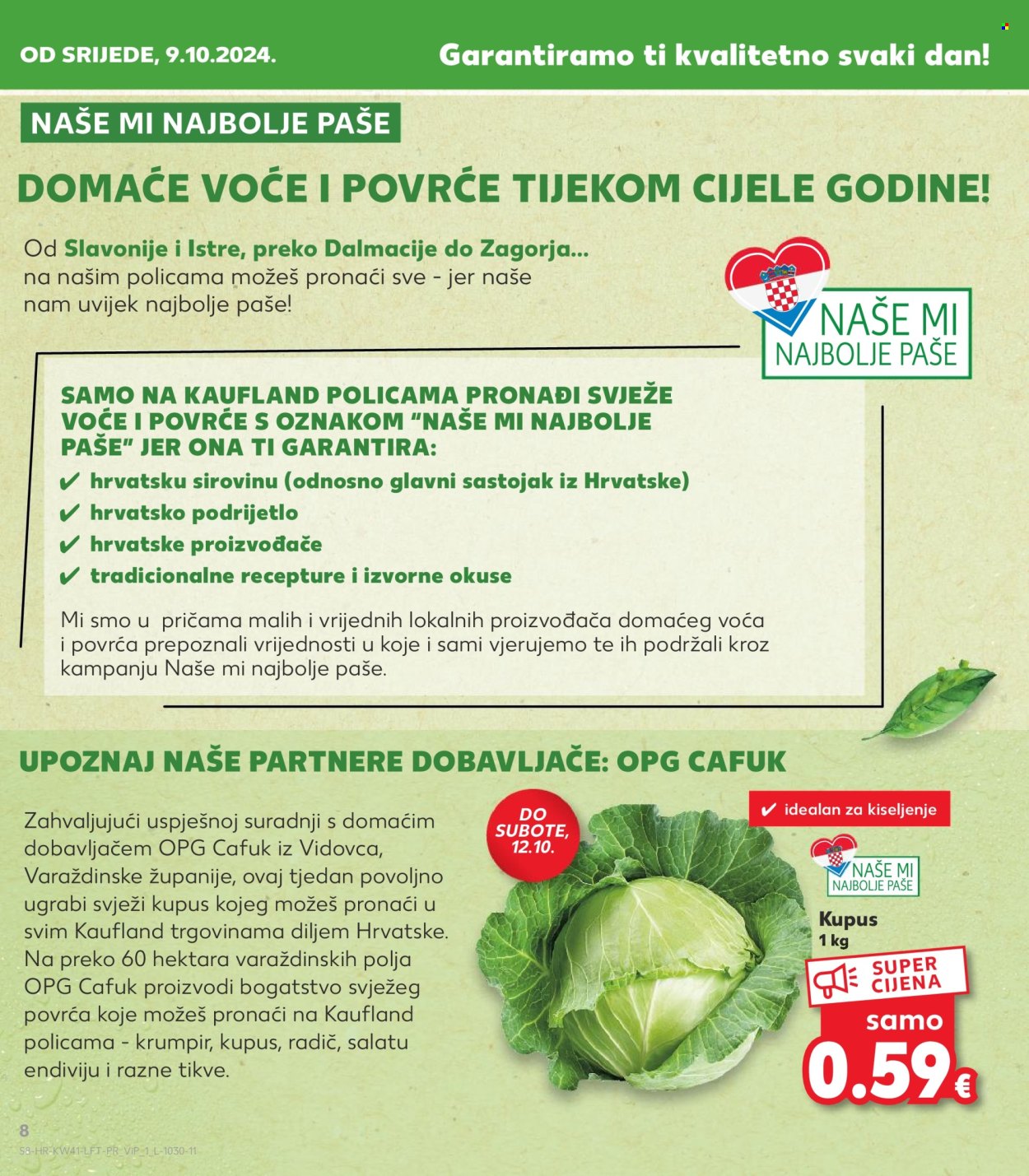Kaufland katalog - 09.10.2024. - 15.10.2024. Stranica 8
