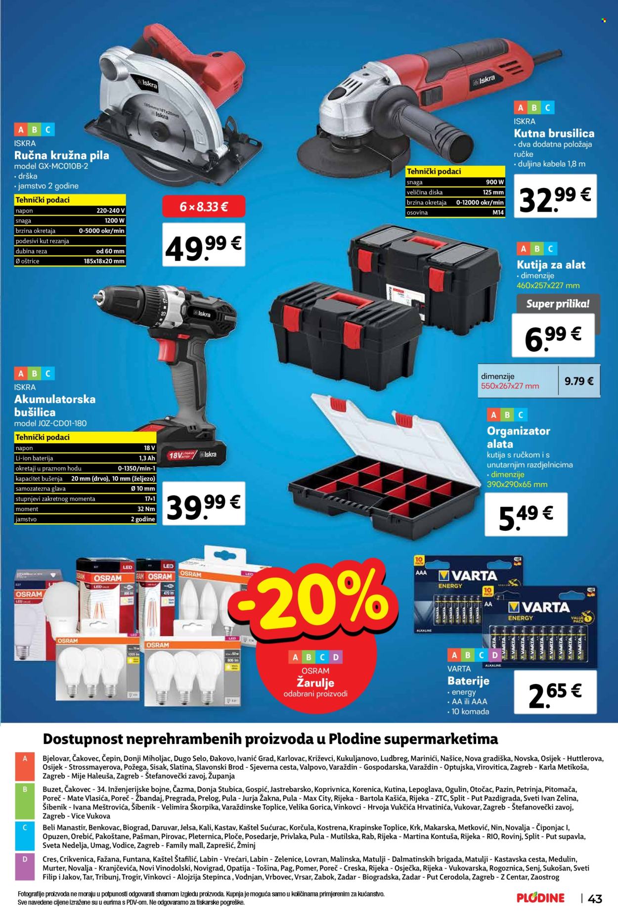 Plodine katalog - 09.10.2024. - 15.10.2024. Stranica 43