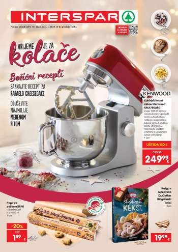 INTERSPAR katalog - 09.10.2024. - 07.01.2025.