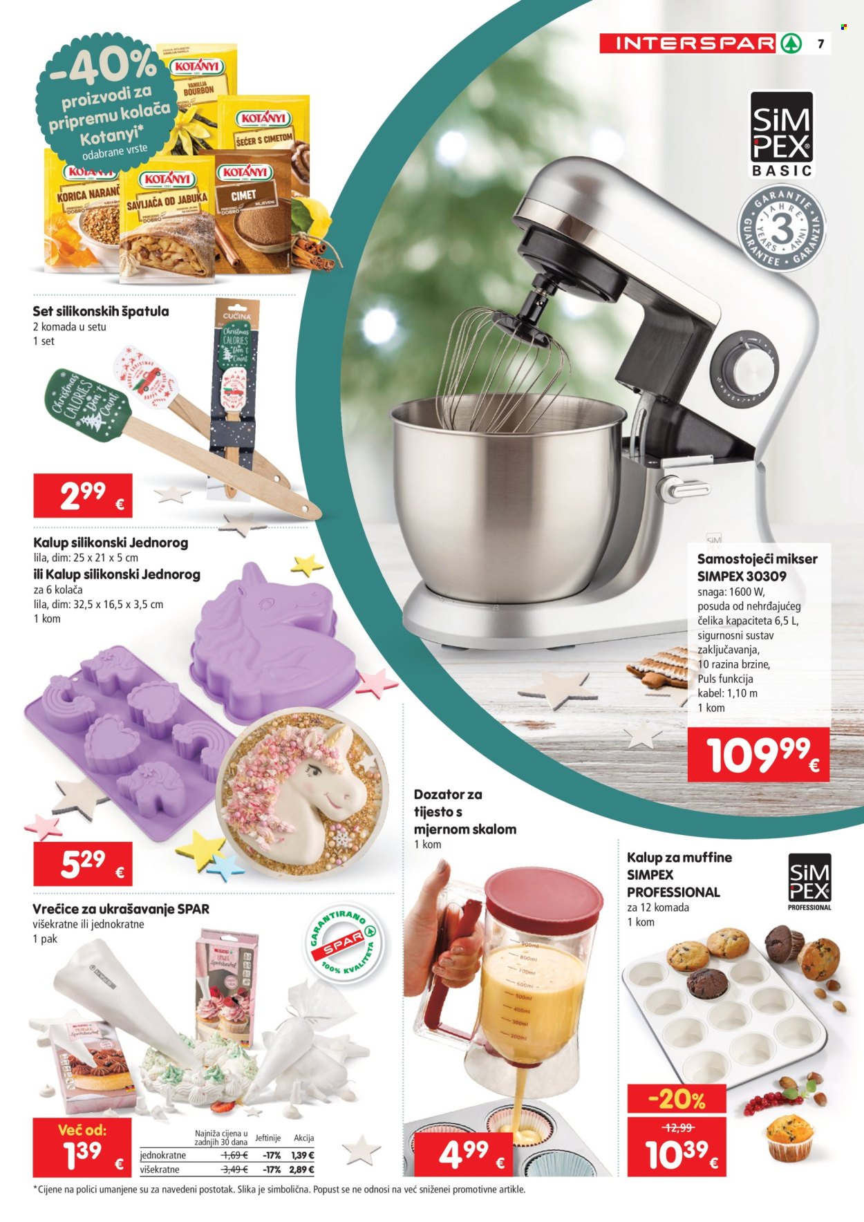 INTERSPAR katalog - 09.10.2024. - 07.01.2025. Stranica 7