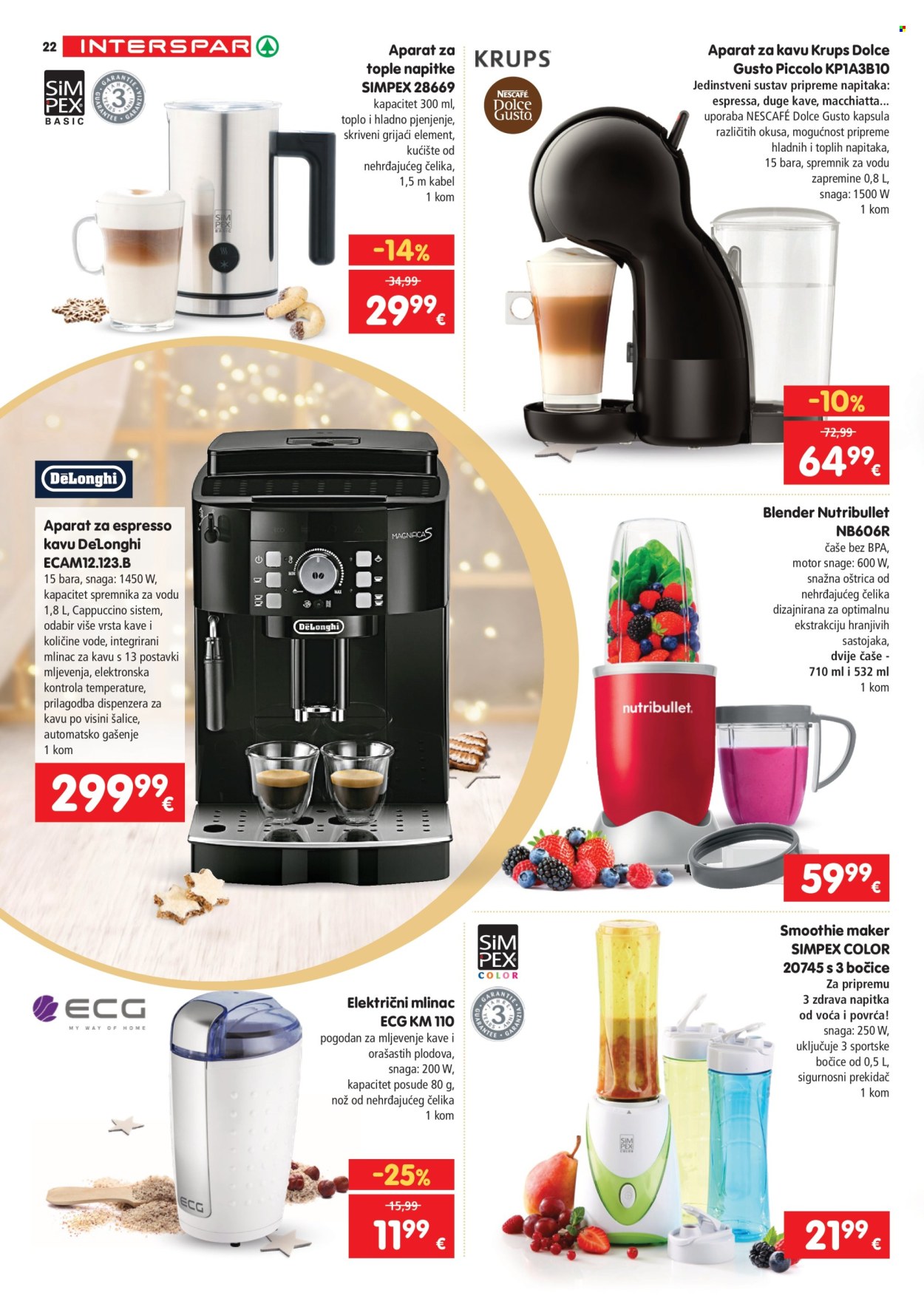 INTERSPAR katalog - 09.10.2024. - 07.01.2025. Stranica 22