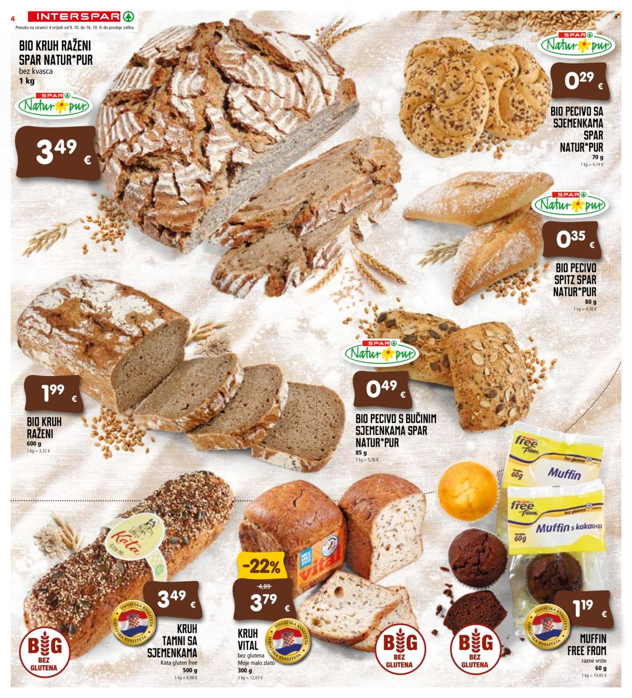 INTERSPAR katalog - 09.10.2024. - 16.10.2024. Stranica 4