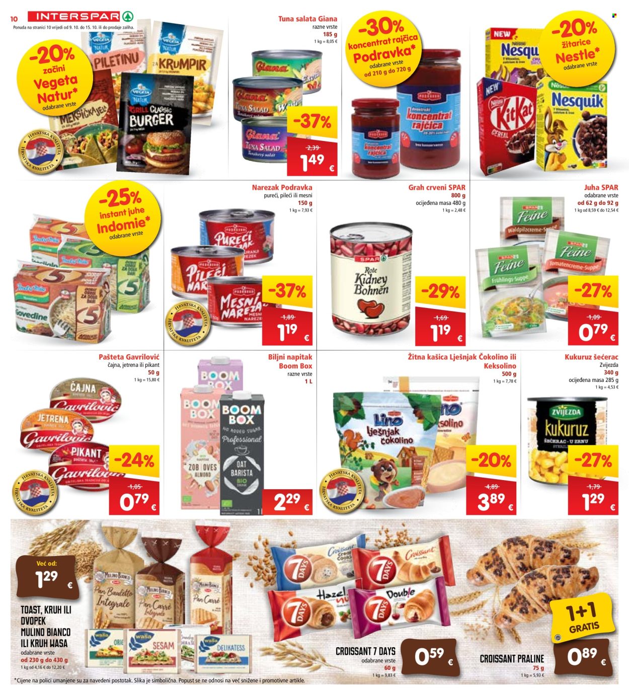 INTERSPAR katalog - 09.10.2024. - 16.10.2024. Stranica 14