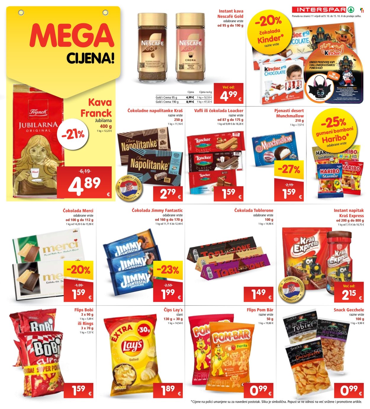 INTERSPAR katalog - 09.10.2024. - 16.10.2024. Stranica 15