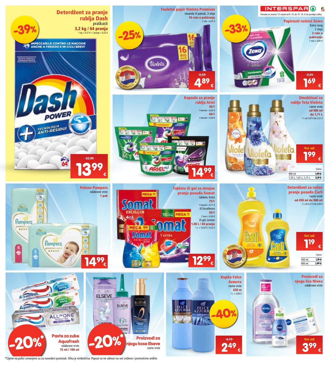 INTERSPAR katalog - 09.10.2024. - 16.10.2024. Stranica 17