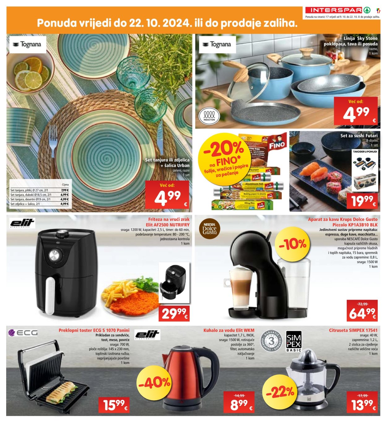 INTERSPAR katalog - 09.10.2024. - 16.10.2024. Stranica 21