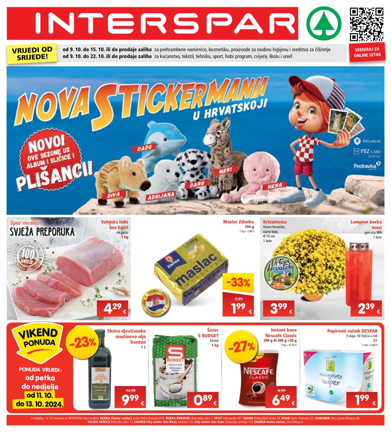 INTERSPAR katalog - 09.10.2024. - 15.10.2024. Stranica 1