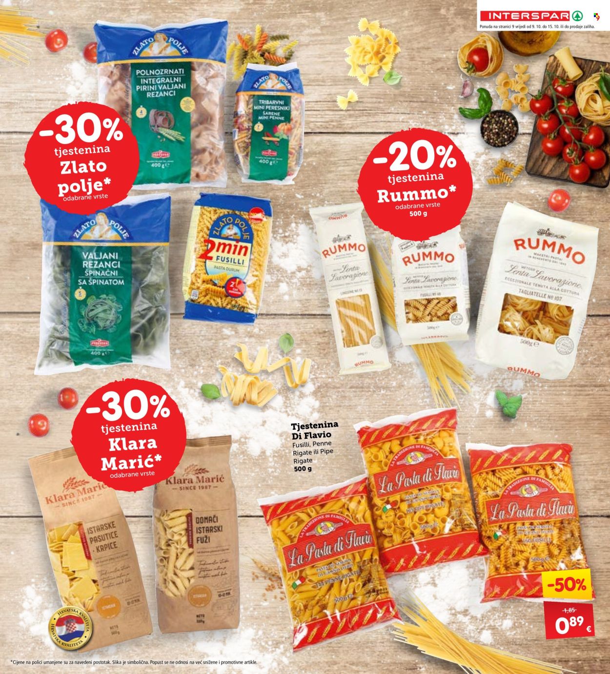 INTERSPAR katalog - 09.10.2024. - 15.10.2024. Stranica 9