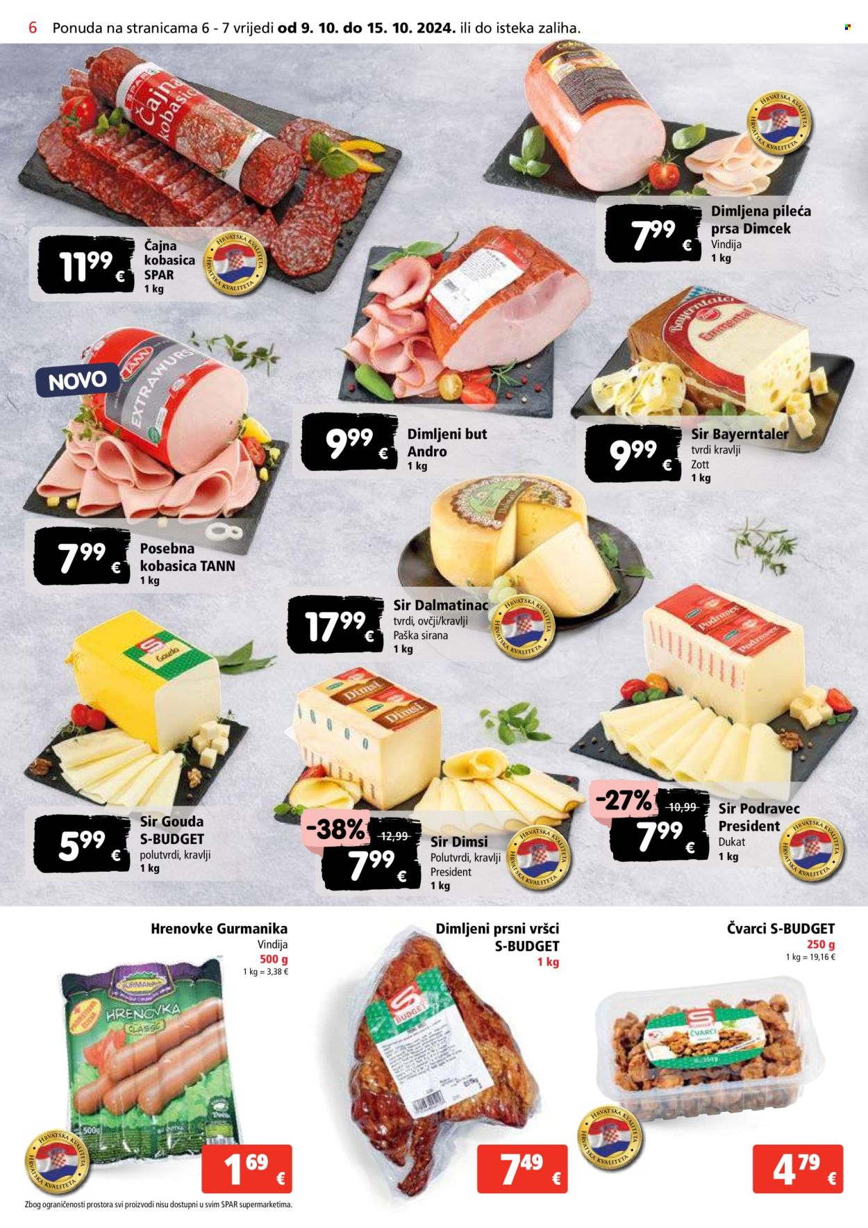 SPAR katalog - 09.10.2024. - 15.10.2024. Stranica 6
