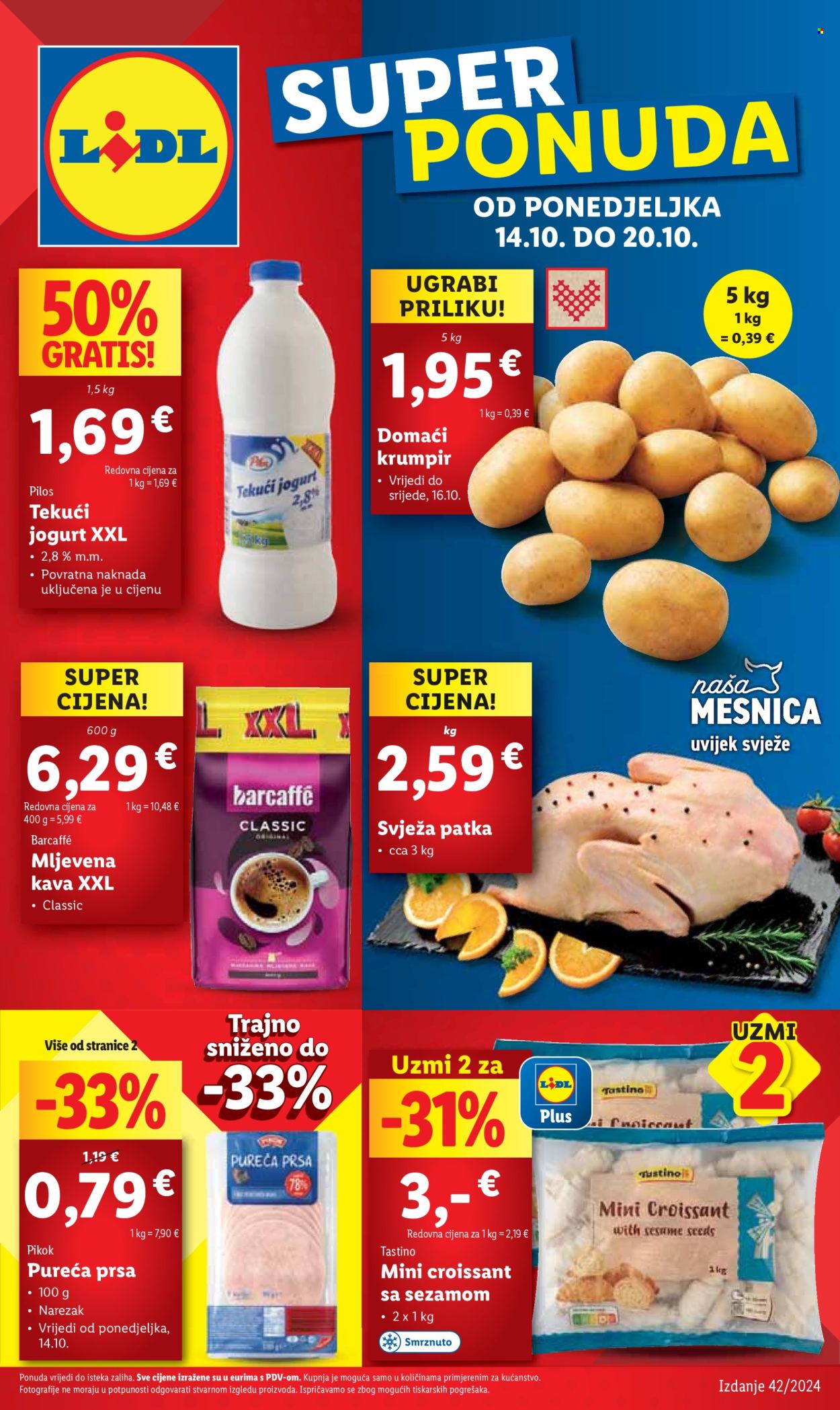 Lidl katalog - 14.10.2024. - 20.10.2024. Stranica 1