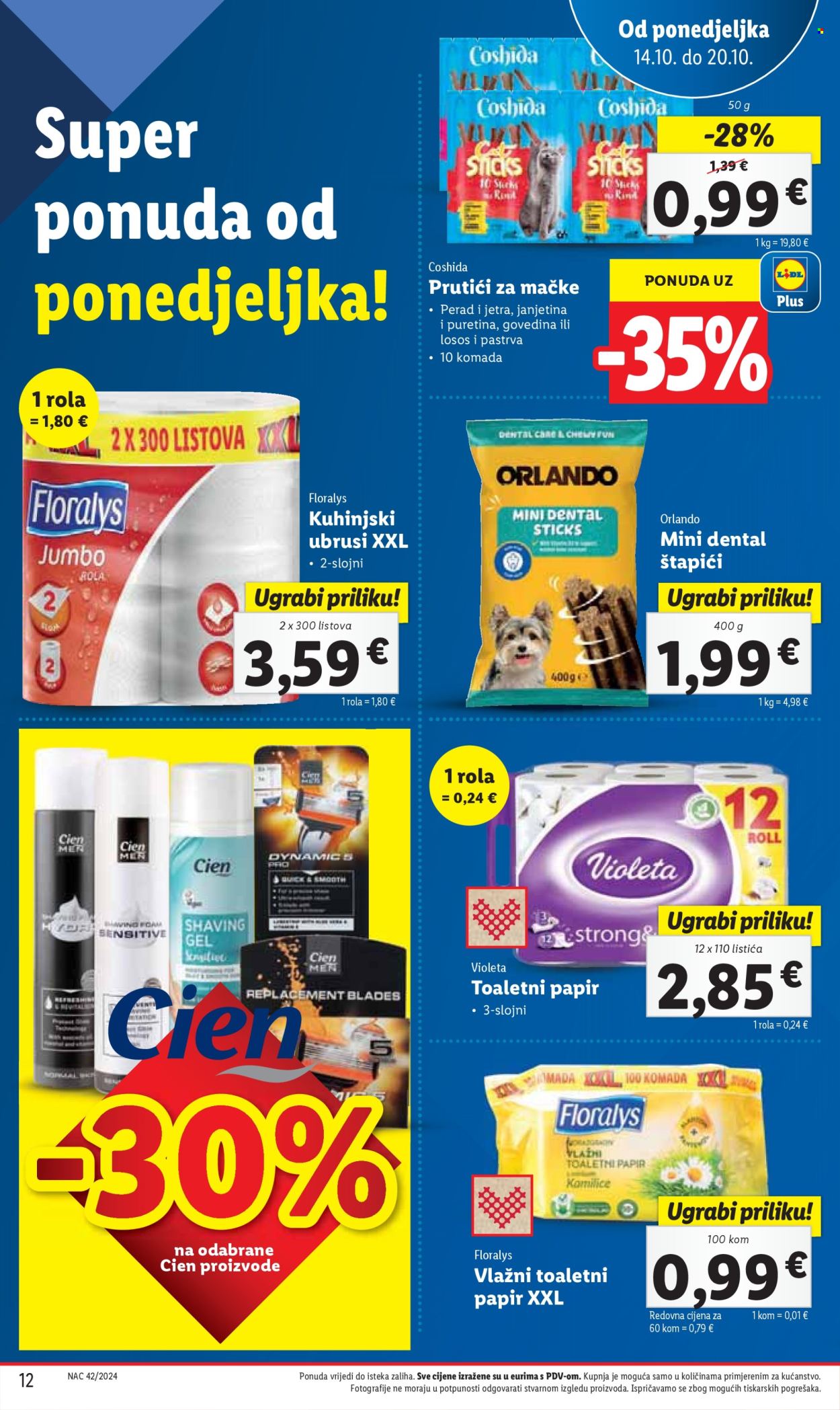 Lidl katalog - 14.10.2024. - 20.10.2024. Stranica 12