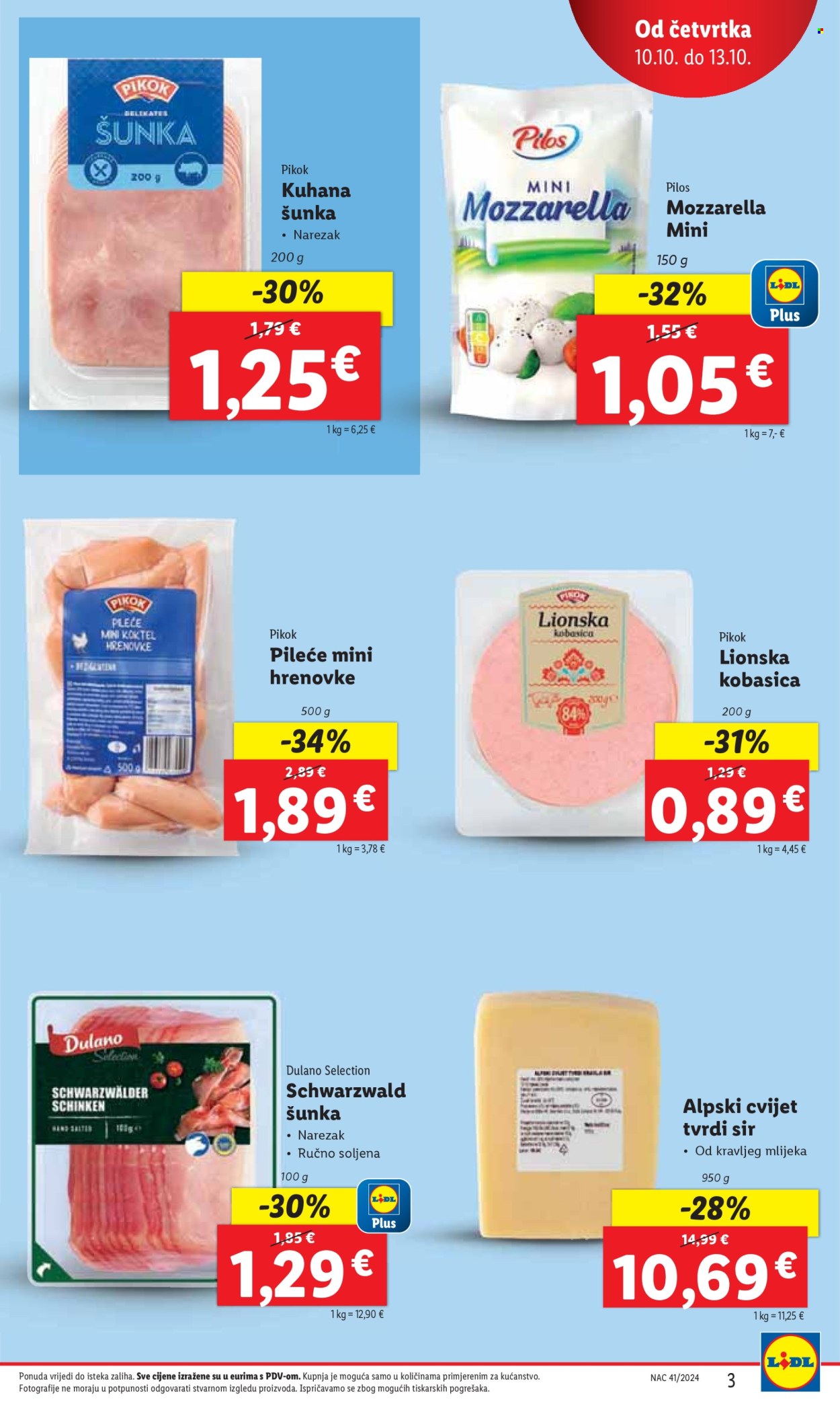 Lidl katalog - 10.10.2024. - 13.10.2024. Stranica 3