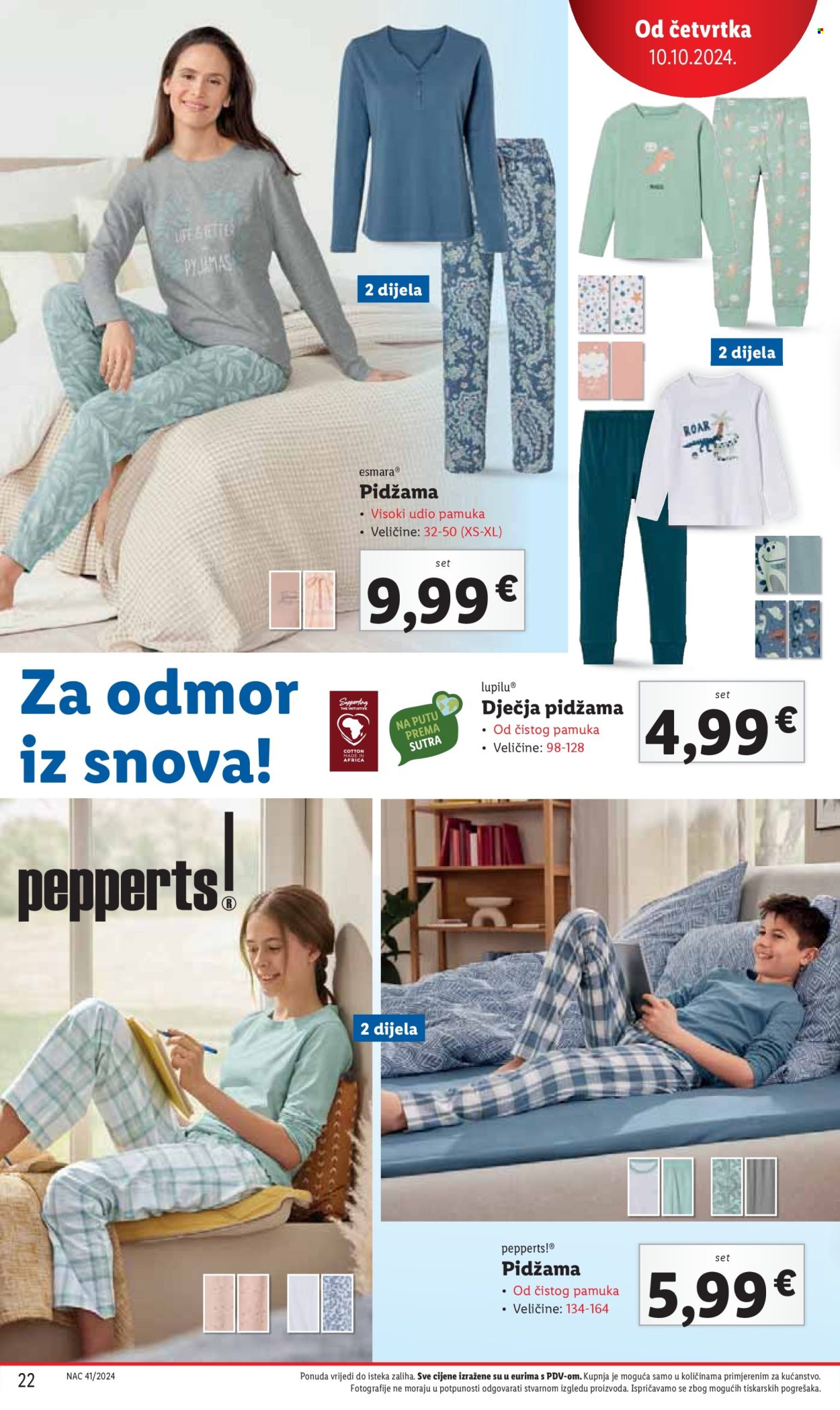 Lidl katalog - 10.10.2024. - 13.10.2024. Stranica 22