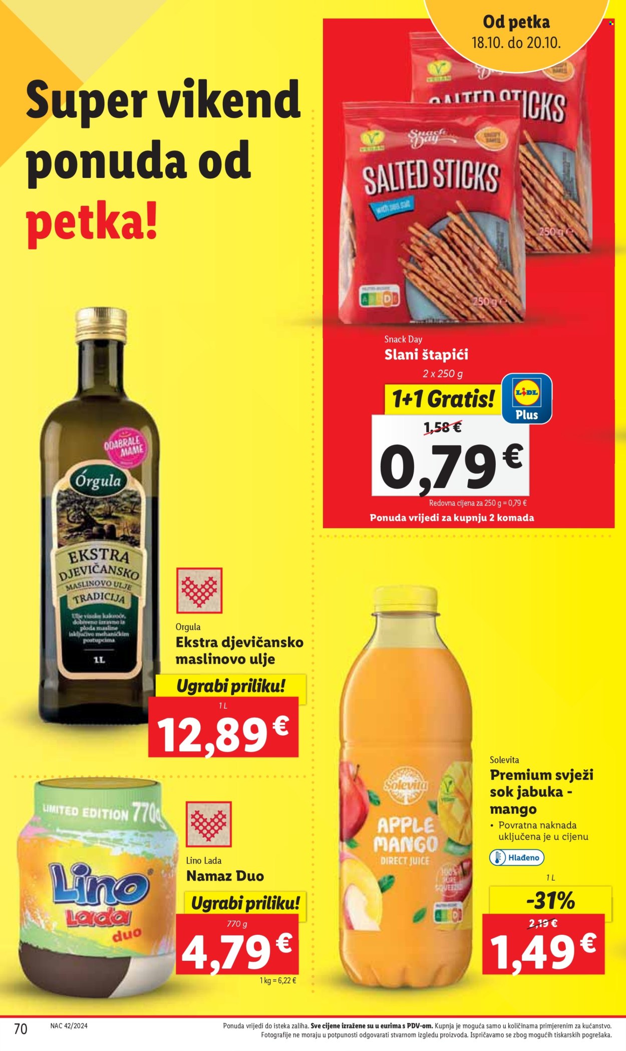 Lidl katalog - 14.10.2024. - 20.10.2024. Stranica 70
