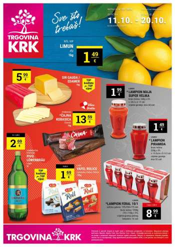 Trgovina KRK katalog - 11.10.2024. - 20.10.2024.