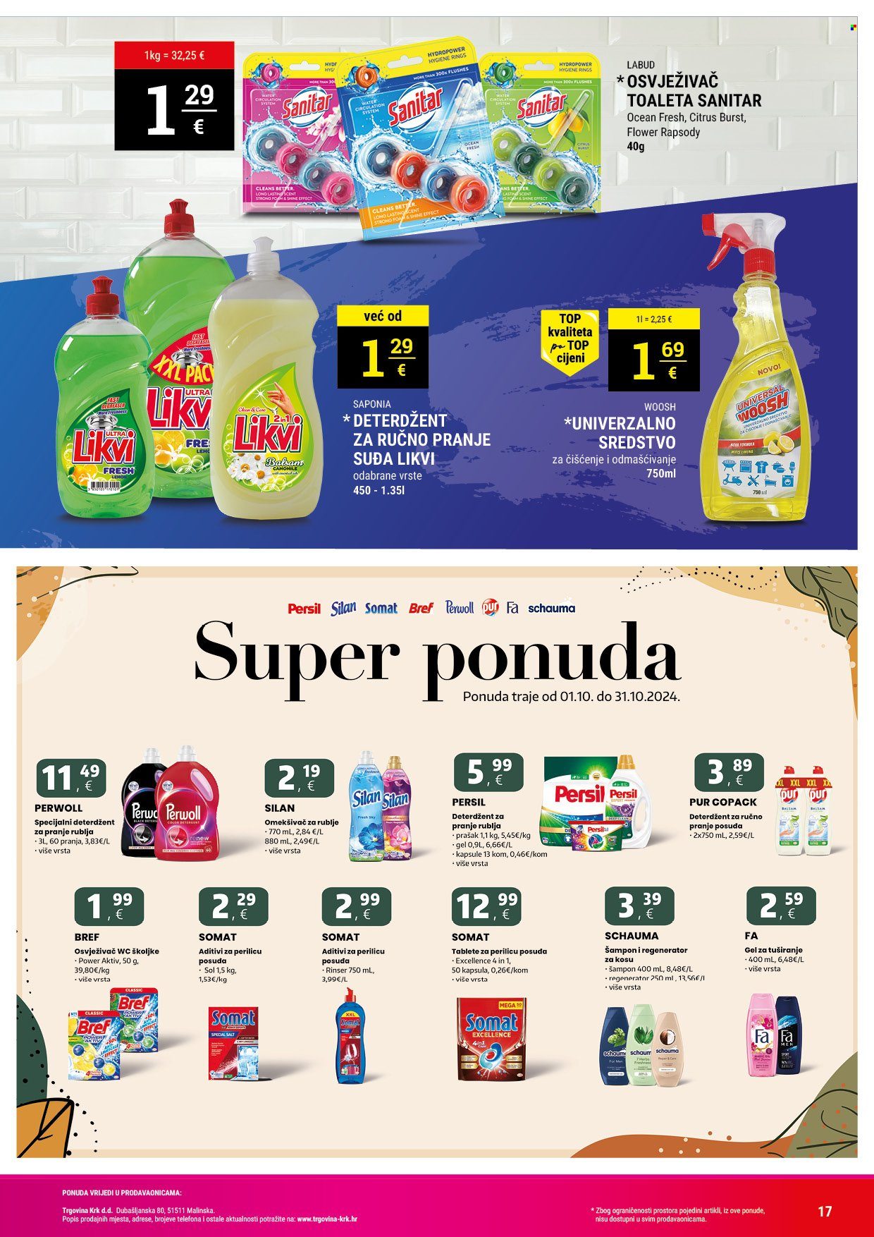Trgovina KRK katalog - 11.10.2024. - 20.10.2024. Stranica 17