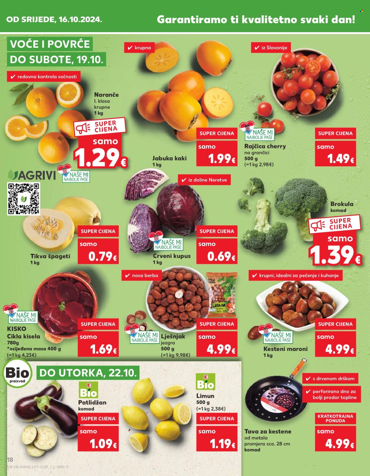 Kaufland katalog - 16.10.2024. - 22.10.2024. Stranica 18