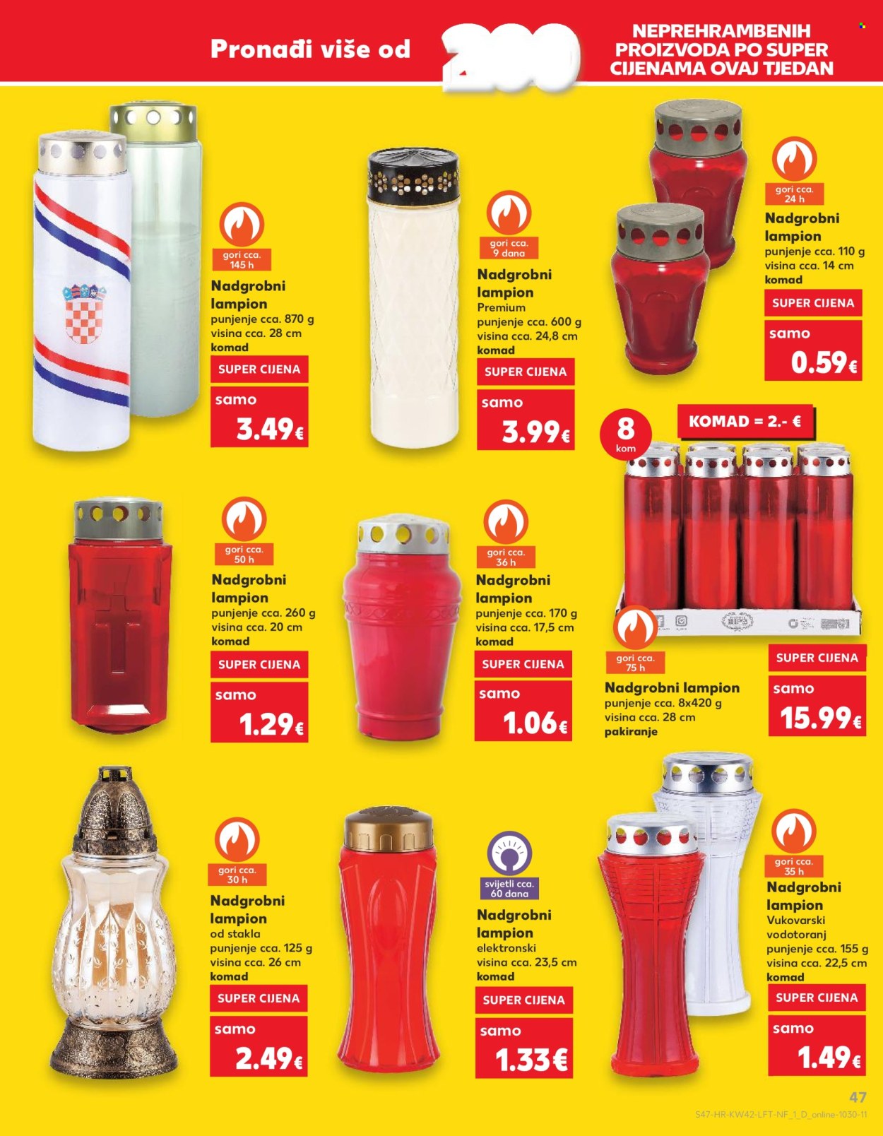 Kaufland katalog - 16.10.2024. - 22.10.2024. Stranica 47