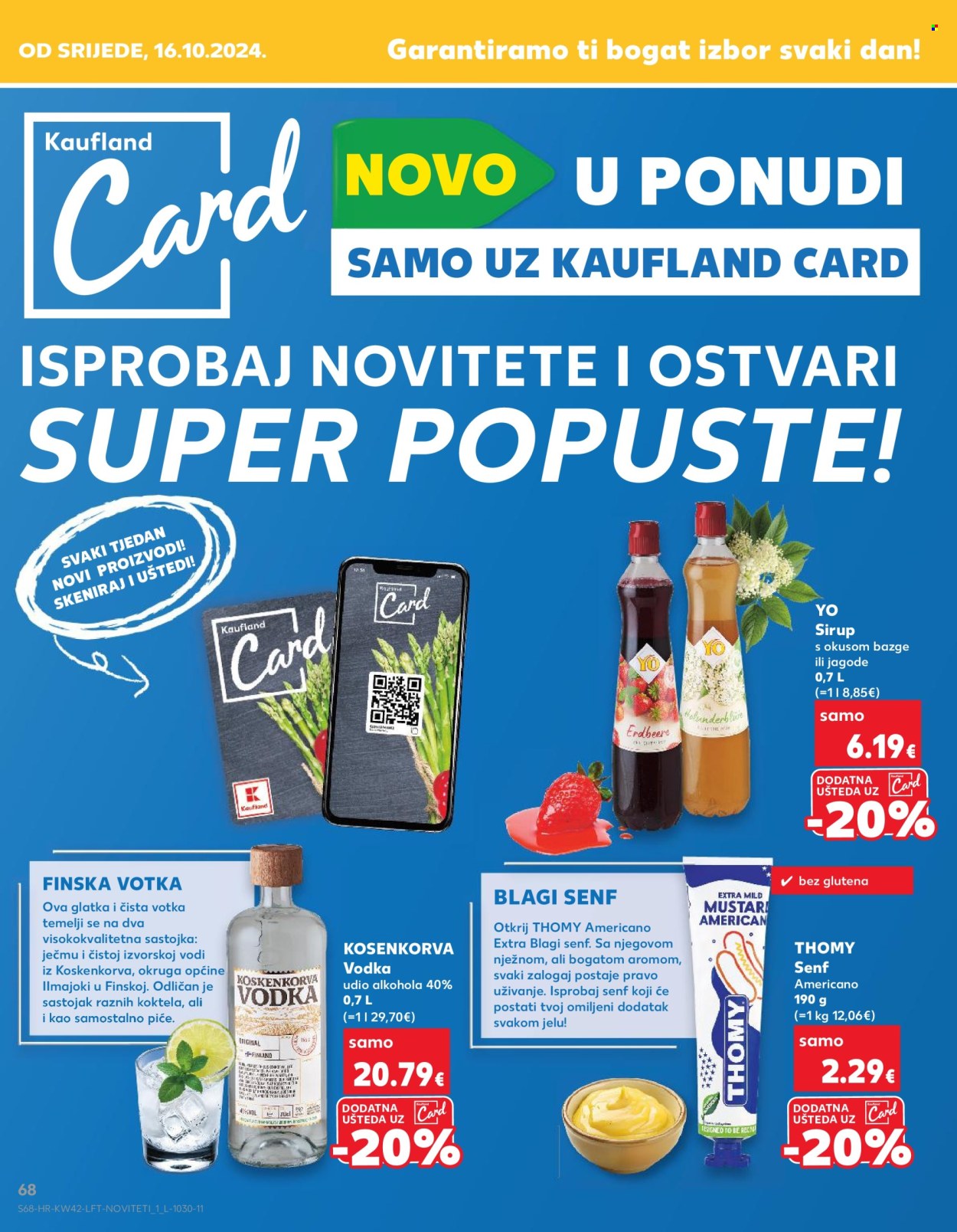 Kaufland katalog - 16.10.2024. - 22.10.2024. Stranica 68
