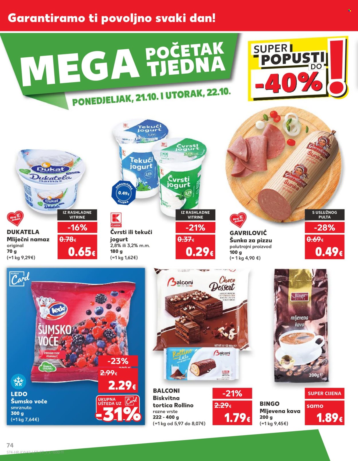 Kaufland katalog - 16.10.2024. - 22.10.2024. Stranica 74