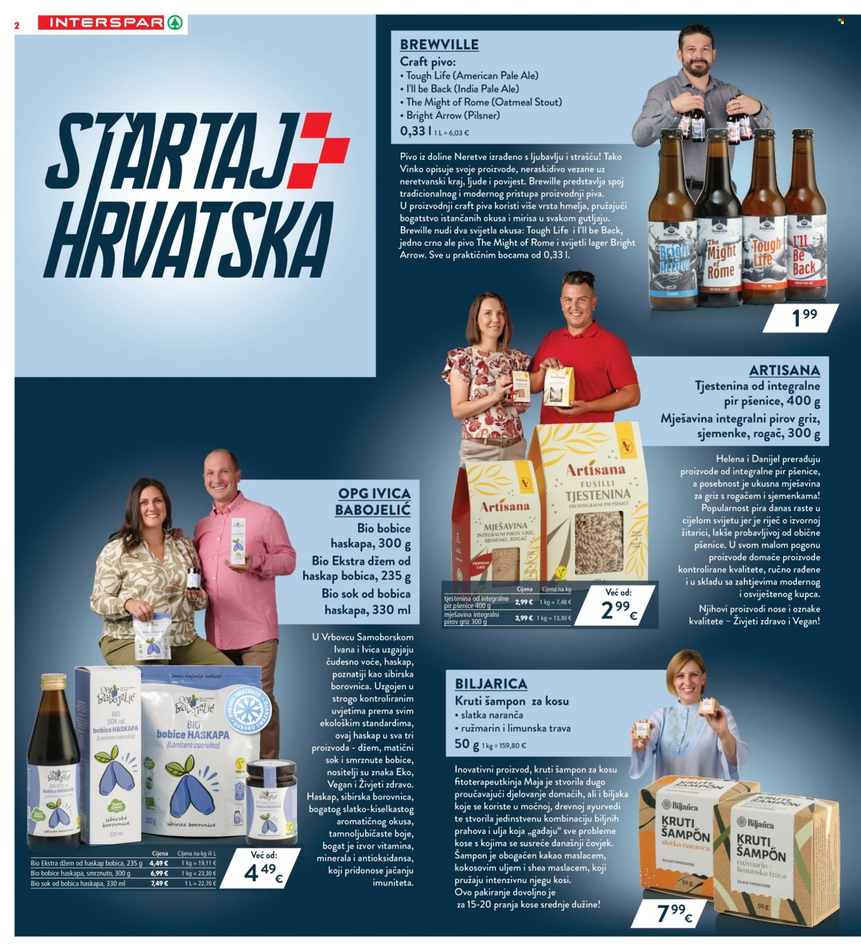 INTERSPAR katalog - 16.10.2024. - 22.10.2024. Stranica 2