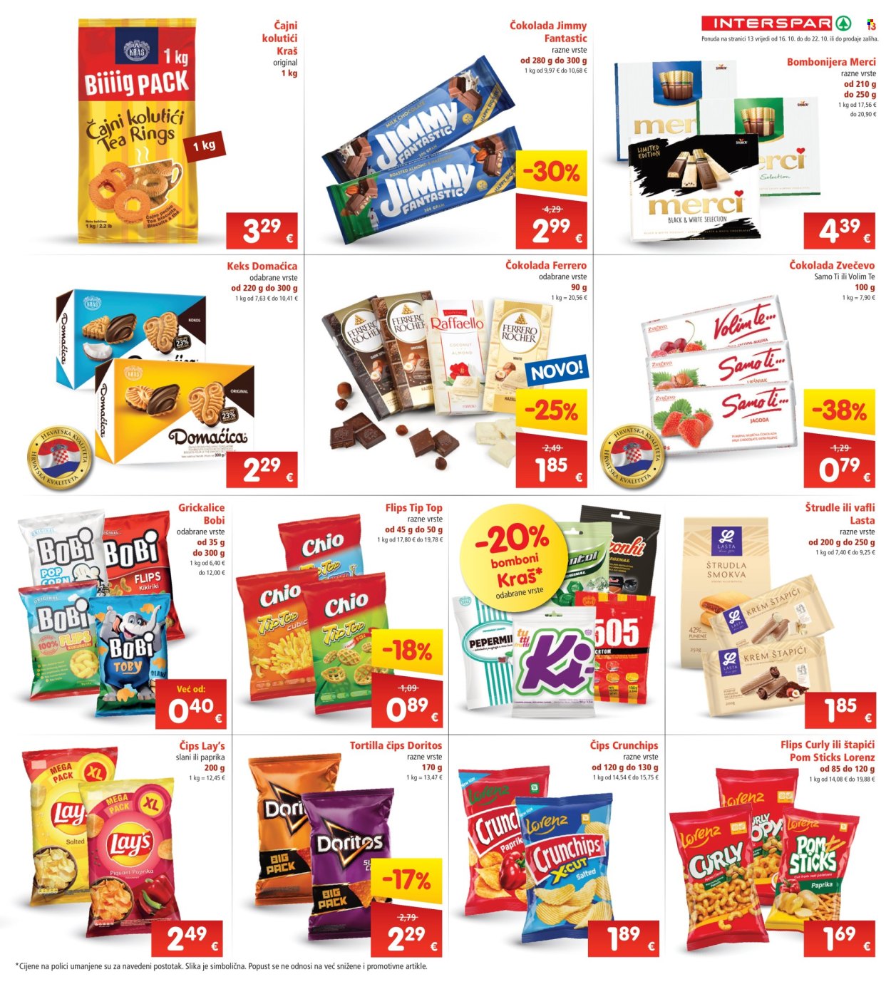 INTERSPAR katalog - 16.10.2024. - 22.10.2024. Stranica 13