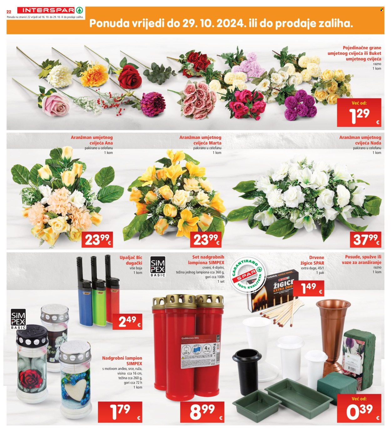 INTERSPAR katalog - 16.10.2024. - 22.10.2024. Stranica 22