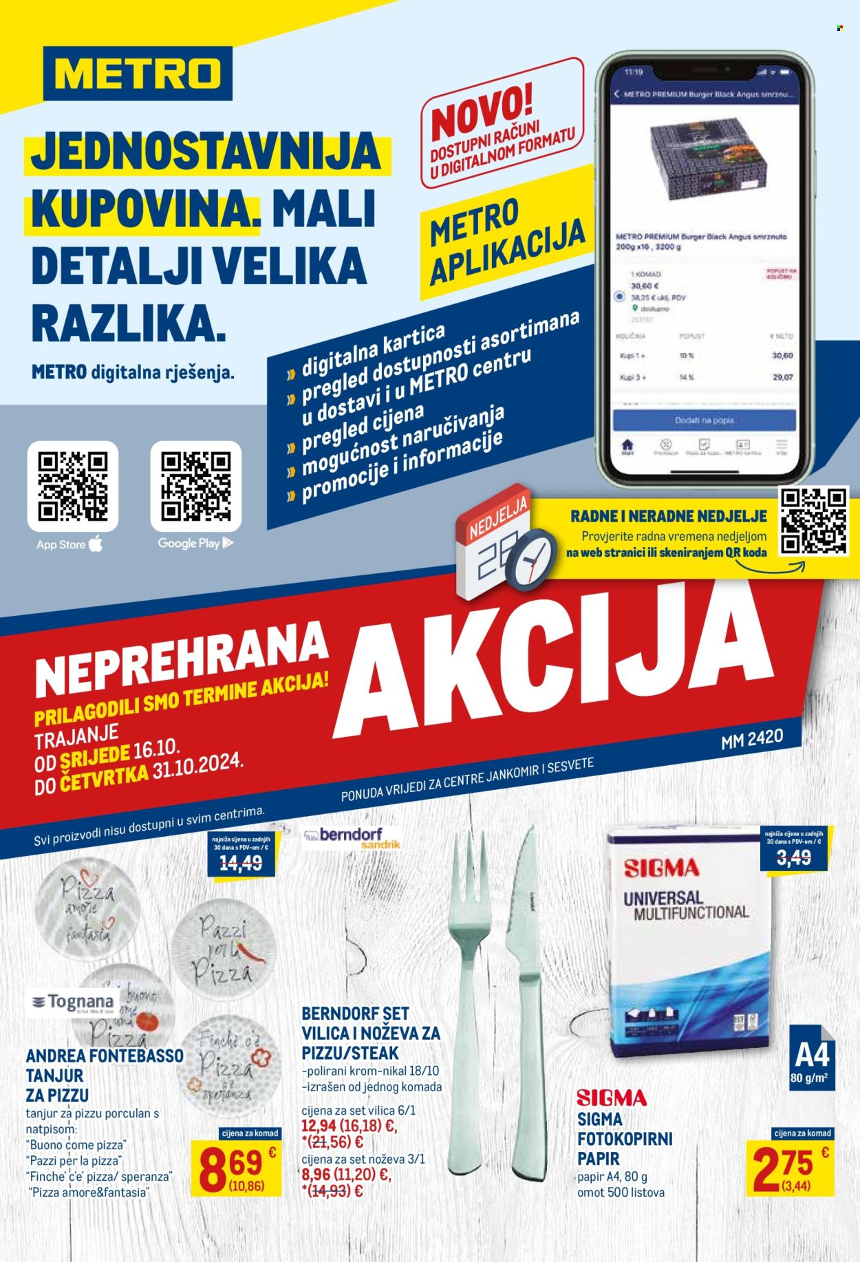 Metro katalog - 16.10.2024. - 31.10.2024. Stranica 1