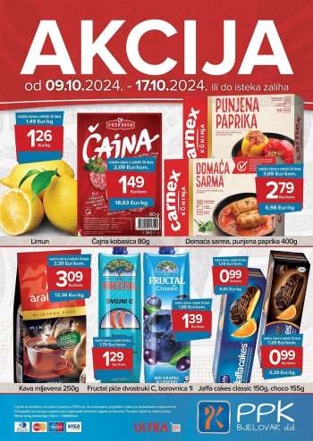 PPK Bjelovar katalog - 09.10.2024. - 17.10.2024.