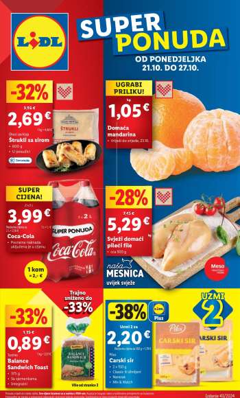 Lidl katalog - 21.10.2024. - 27.10.2024.