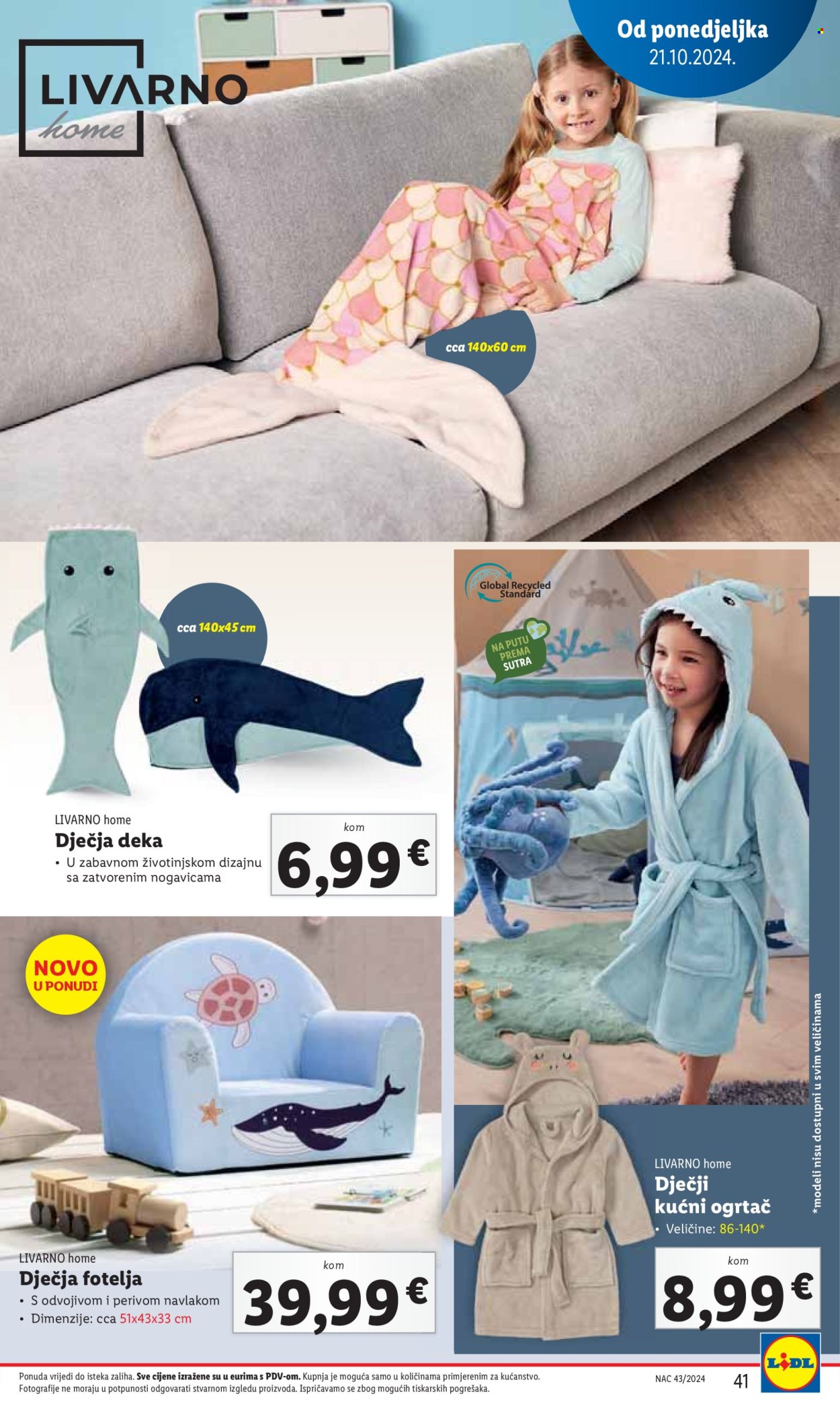 Lidl katalog - 21.10.2024. - 27.10.2024. Stranica 41