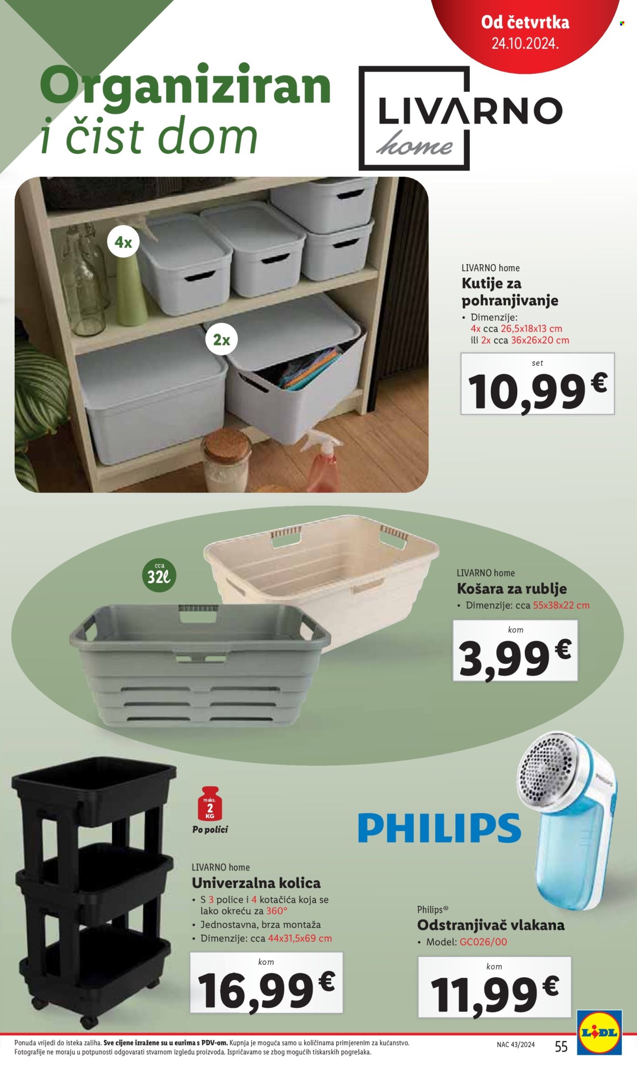 Lidl katalog - 21.10.2024. - 27.10.2024. Stranica 55