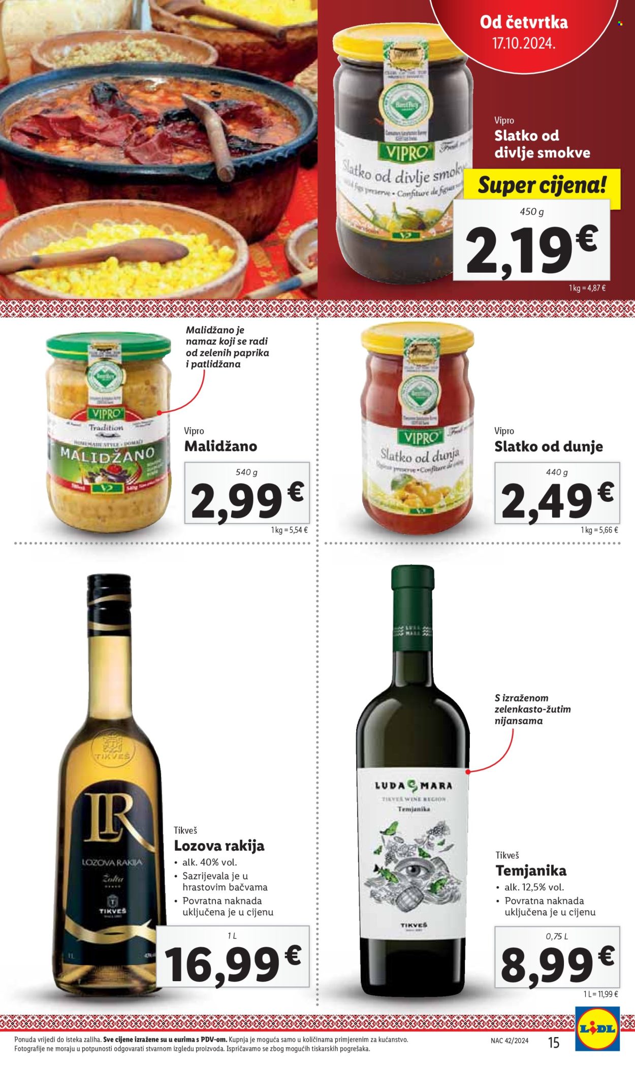Lidl katalog - 17.10.2024. - 20.10.2024. Stranica 15