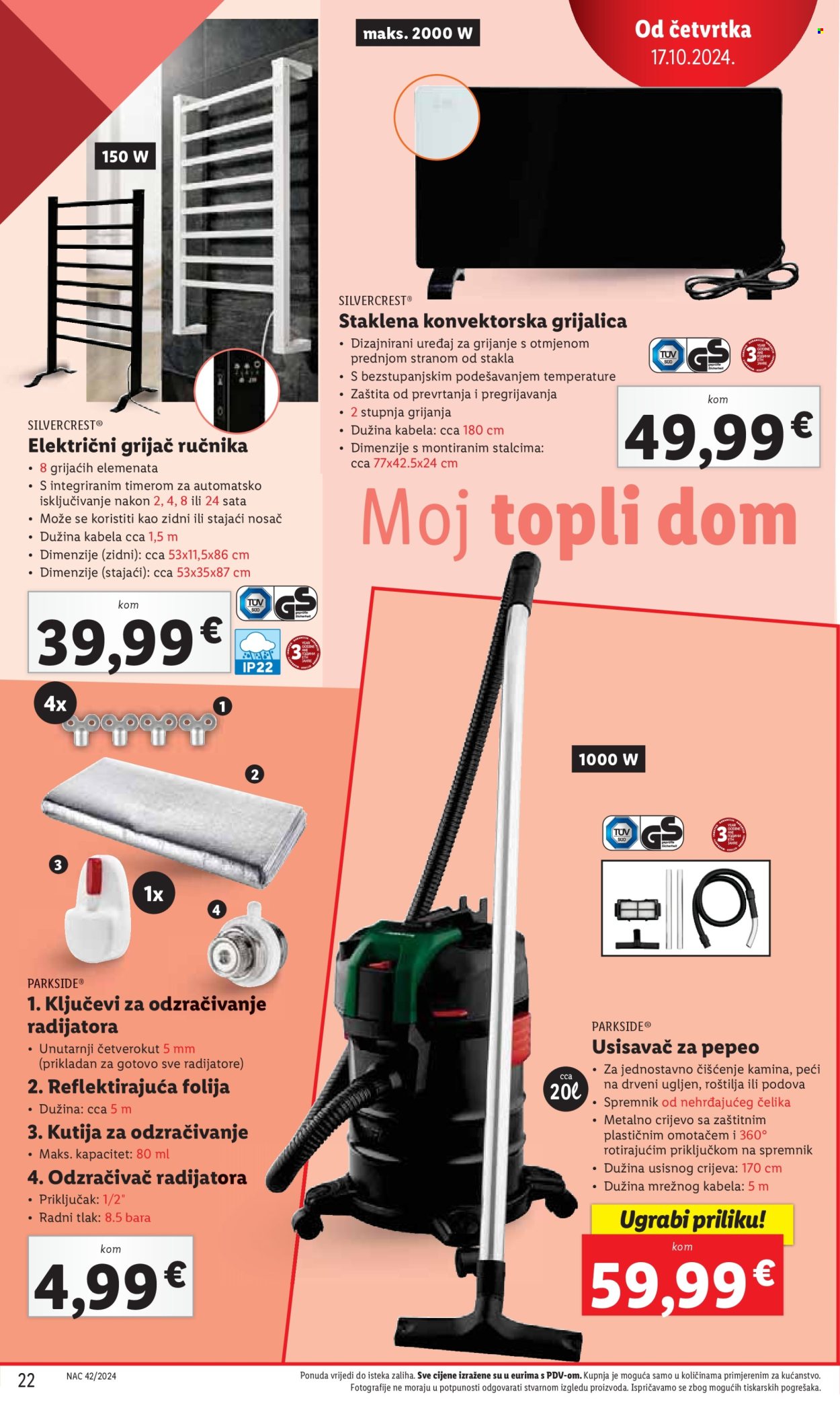 Lidl katalog - 17.10.2024. - 20.10.2024. Stranica 22