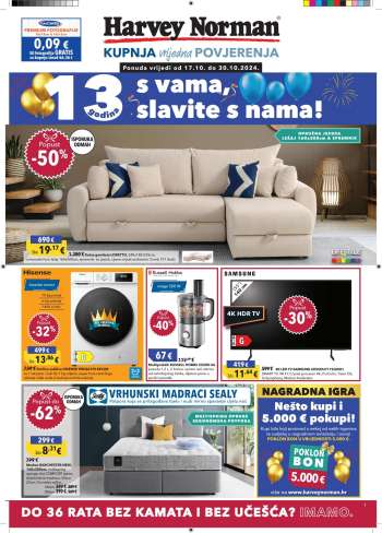 Harvey Norman katalog - 17.10.2024. - 30.10.2024.