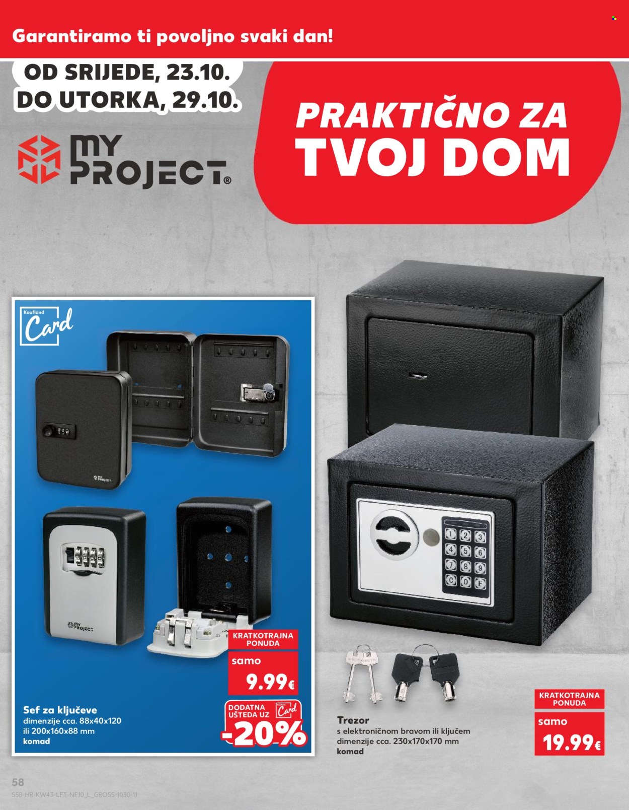 Kaufland katalog - 23.10.2024. - 29.10.2024. Stranica 58