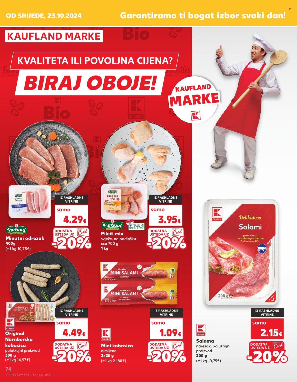 Kaufland katalog - 23.10.2024. - 29.10.2024. Stranica 74