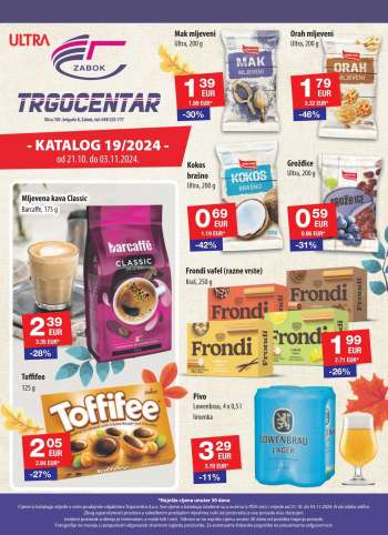 Trgocentar katalog - 21.10.2024. - 03.11.2024.