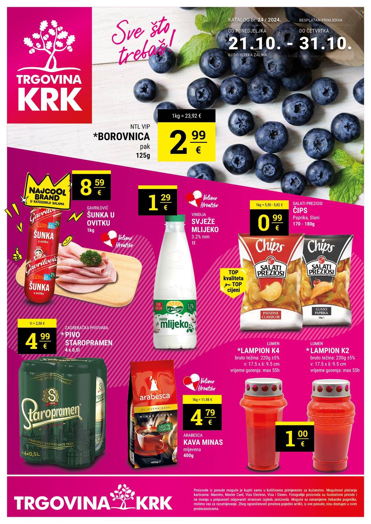Trgovina KRK katalog - 21.10.2024. - 31.10.2024. Stranica 1