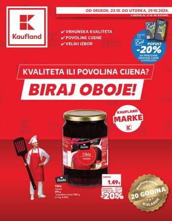 Kaufland katalog - 23.10.2024. - 29.10.2024.
